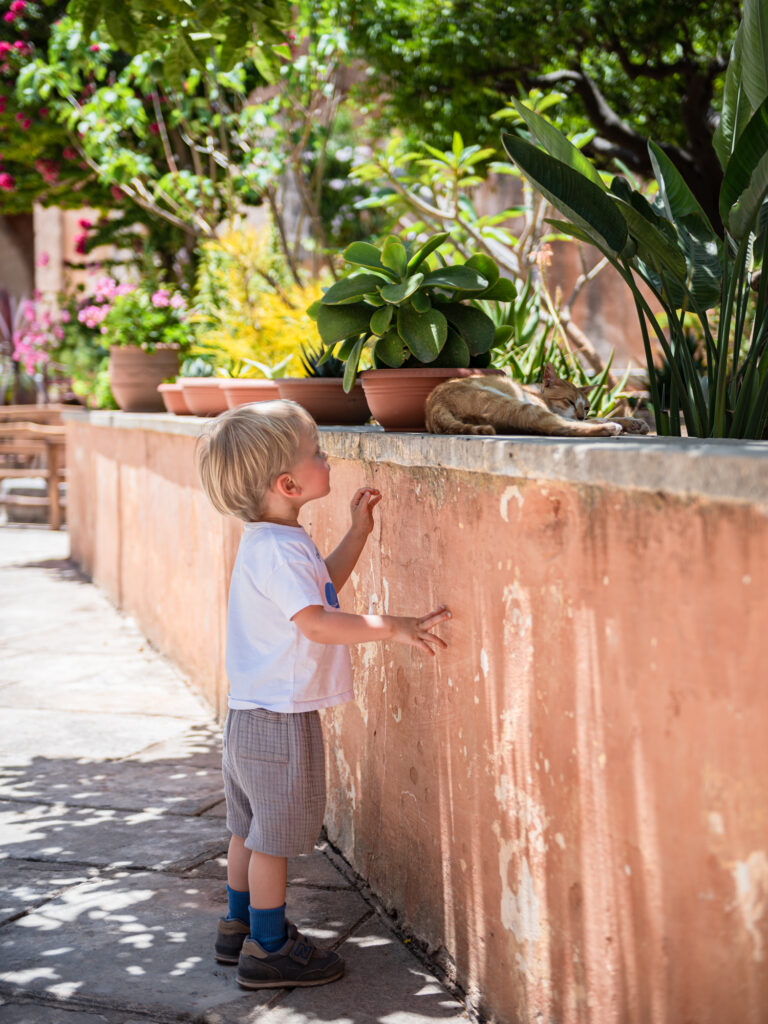 Agia Triada Tzagaroli Monasteri Kloster  - Kreta mit Kindern